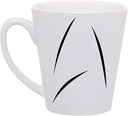 Kirk's Beyond 12 Ounce Latte Ceramic Coffee Mug, Tea Cup by EandM