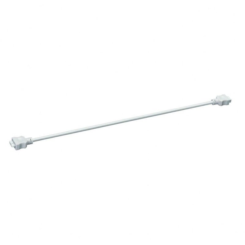 Kichler 10573WH Under Cabinet Accessories Interconnect Cable 21in, White Material (Not Painted)