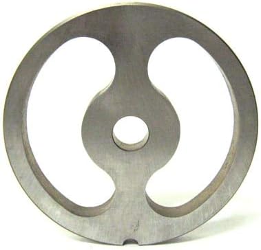 #8 Size Sausage Stuffer Disc for Meat Grinder, 2 3/8" (61mm) Diameter, Fits All Size #8 Grinders