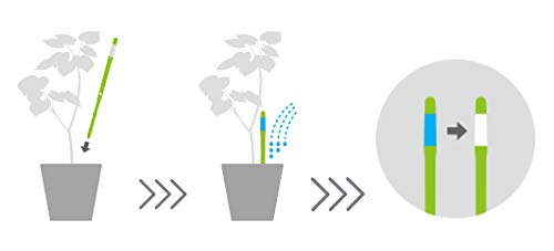 Sustee Aquameter, Set of 5, Plant Soil Moisture Sensor (Green, Small)