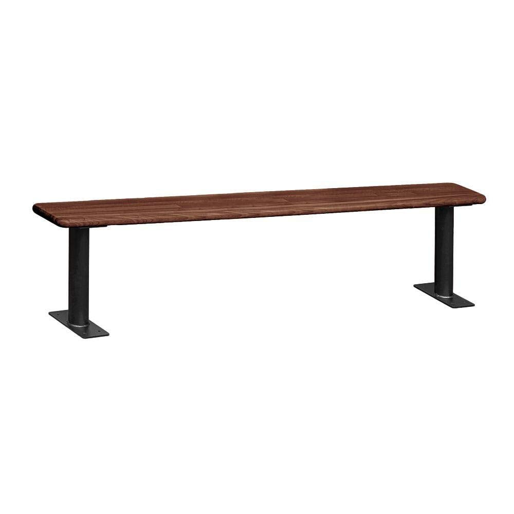Casafoyer Wood Locker Bench - 72 Inches - Dark Finish - (Pack Of 2)