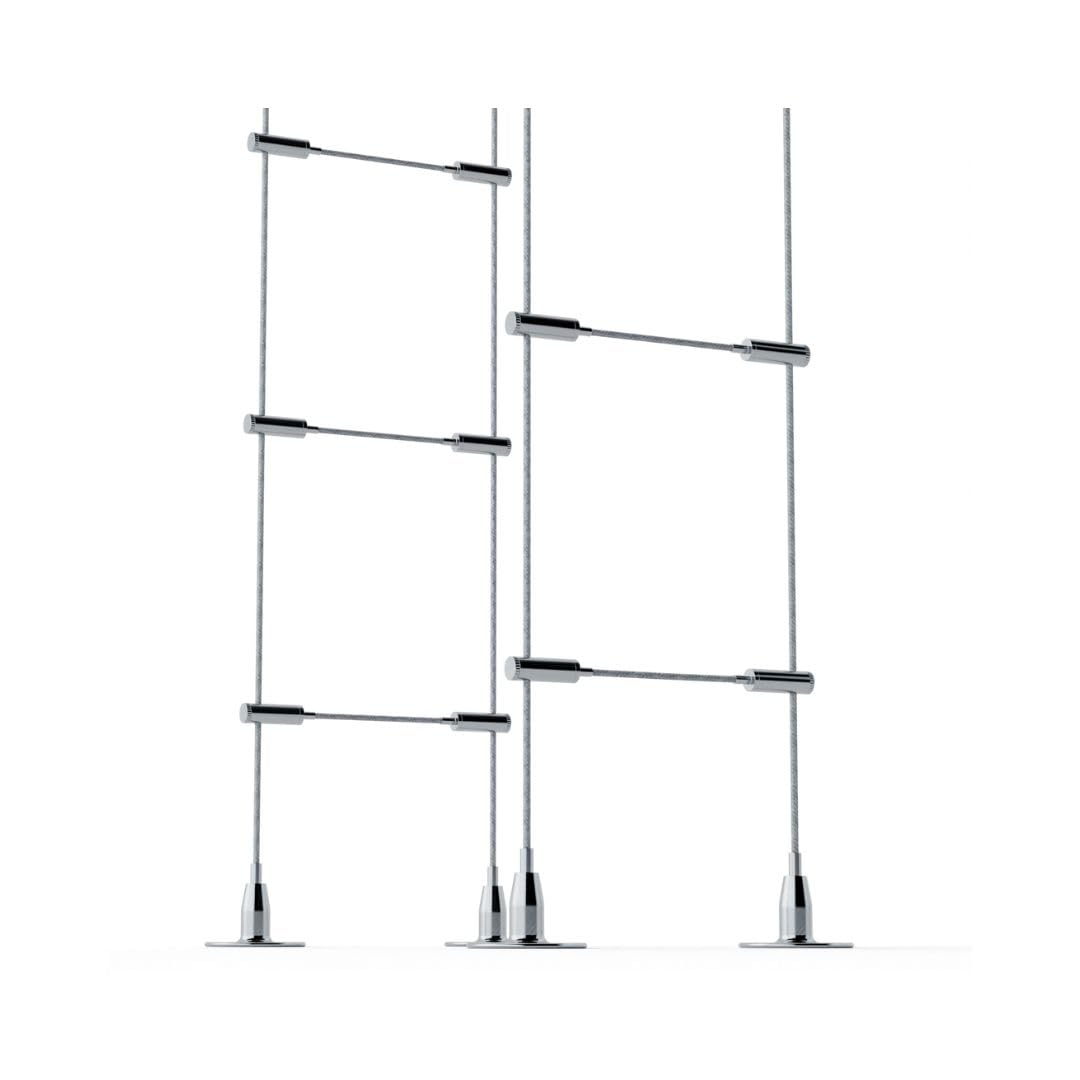 Cable Wine Racking System - Floor to Ceiling Wine Storage by Wine Stash