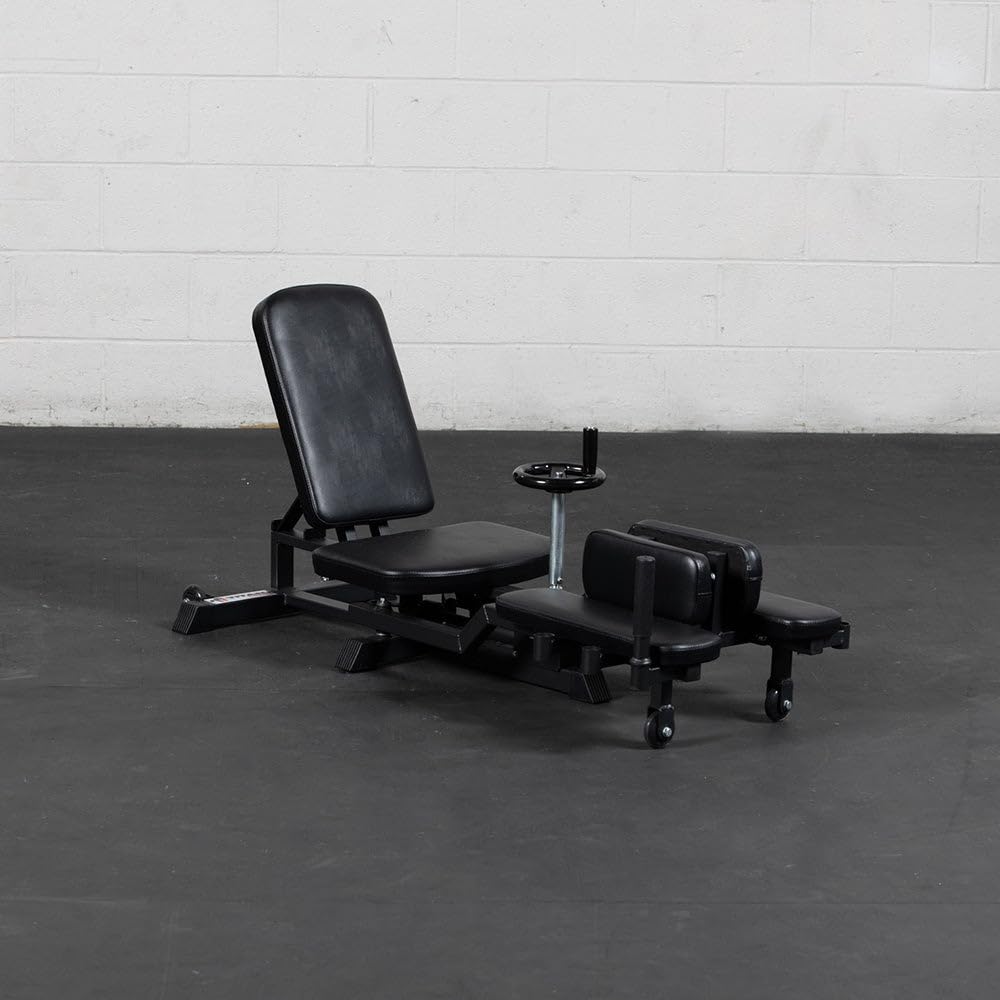 Titan Fitness Leg Stretcher Machine, Up to 180 Degree Leg Split Flexibility Training, Rated 330 LB Capacity, Adduction Leg Stretching Machine, Stretch Equipment for Flexibility and Hip Mobility