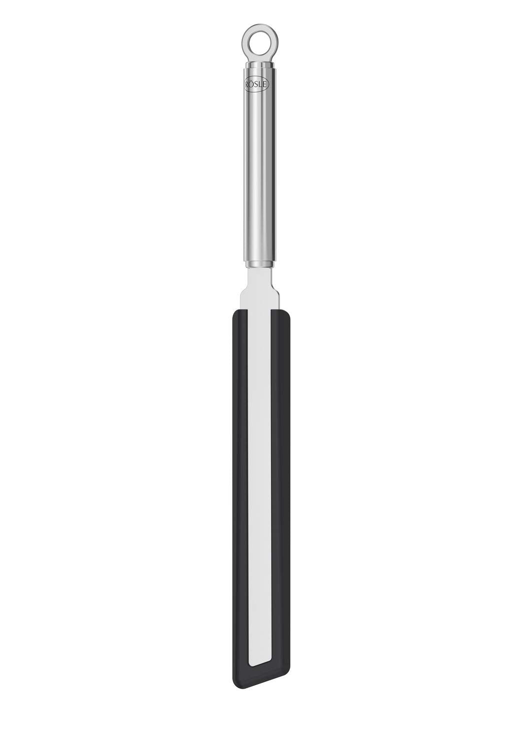 Rösle Stainless Steel Round-Handle Crepes Turner, 12.6-inch