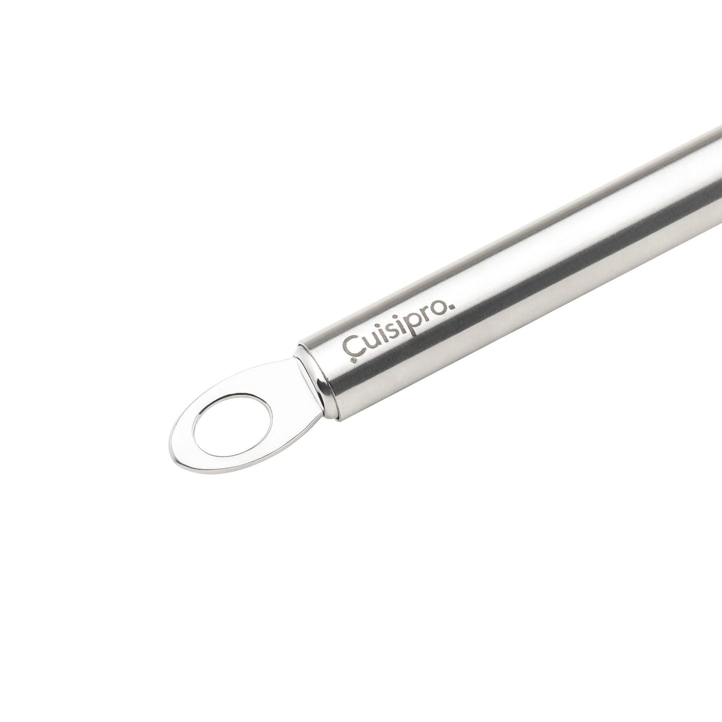Cuisipro 10-Inch Silicone Flat Whisk, Red