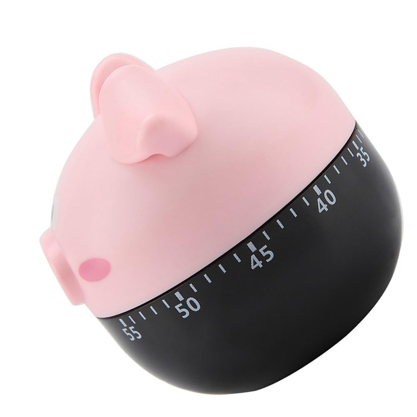 shenruifa Cute Cartoon Pig Kitchen Timer - Mechanical Cooking Timer Counter for Baking, Eggs & More (Pink)
