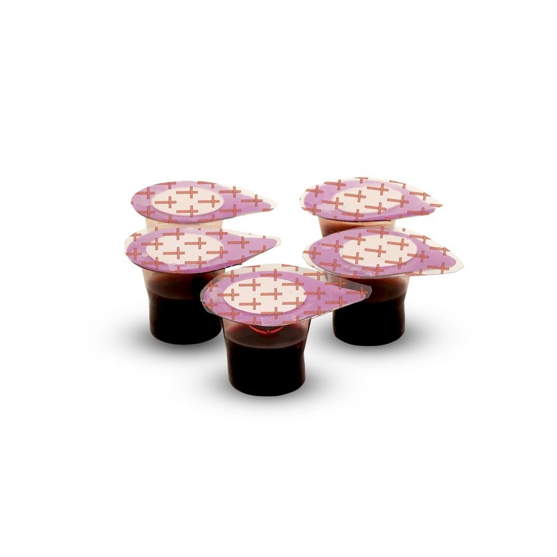 Prefilled Communion Cups and Wafer Set with Concord Grape Juice, Disposable Communion Elements for Church, Home, and Hospital Services, Holy Eucharist Supplies, 250 Count