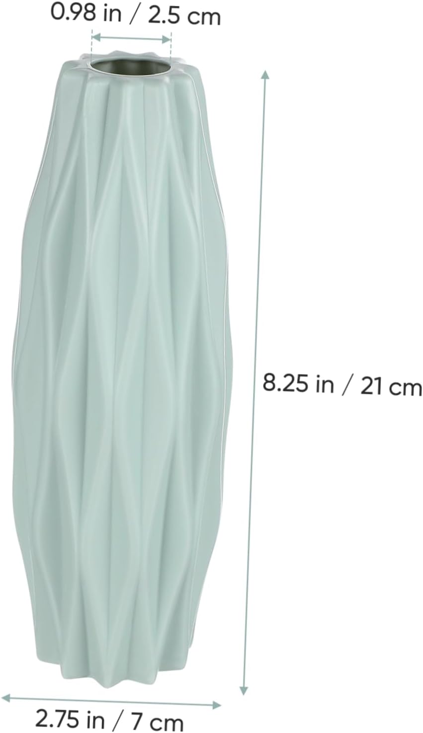 EXCEART Desktop Vase Decoration - Nordic Style Modern Vase for Simplicity Flower Container