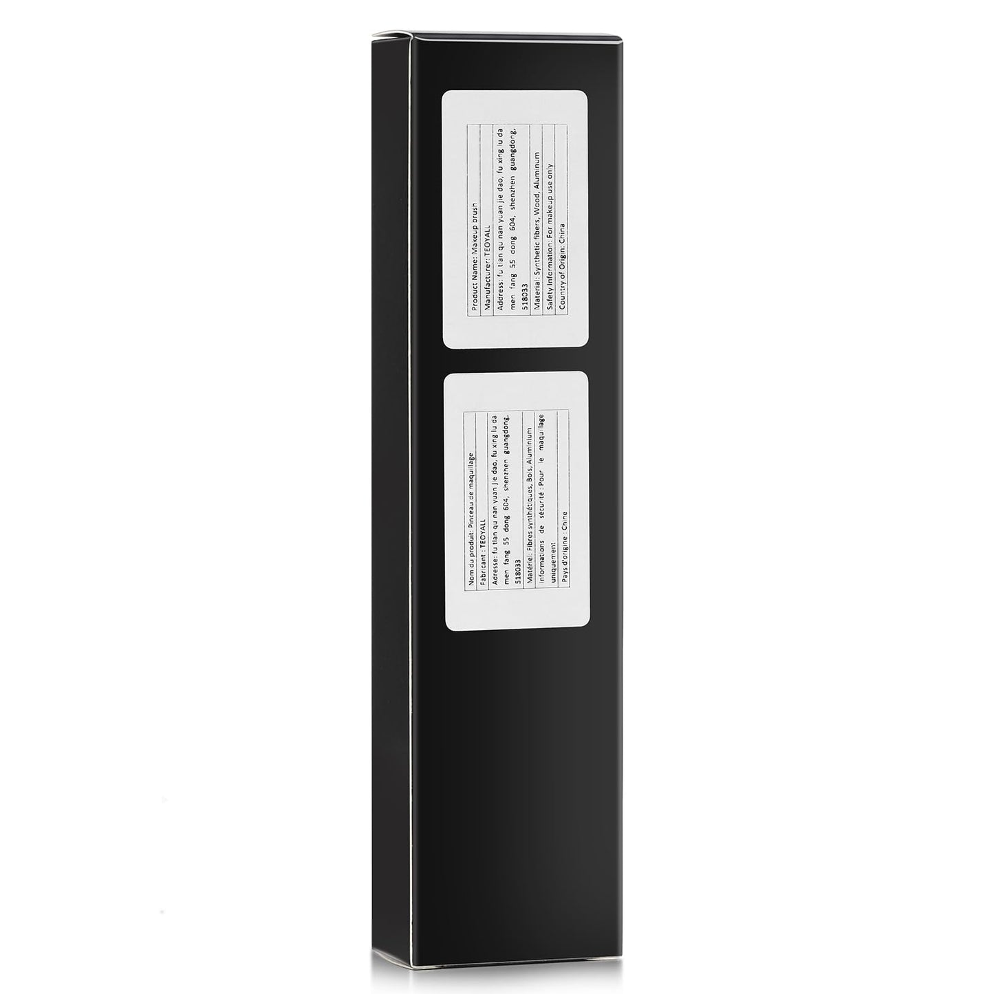 TEOYALL Foundation Contour Conceal Brush Set, 3PCS Angled Synthetic Kabuki Brush for Blending Setting Buffing with Liquid, Cream and Powder Cosmetic (170S/270S/370S)