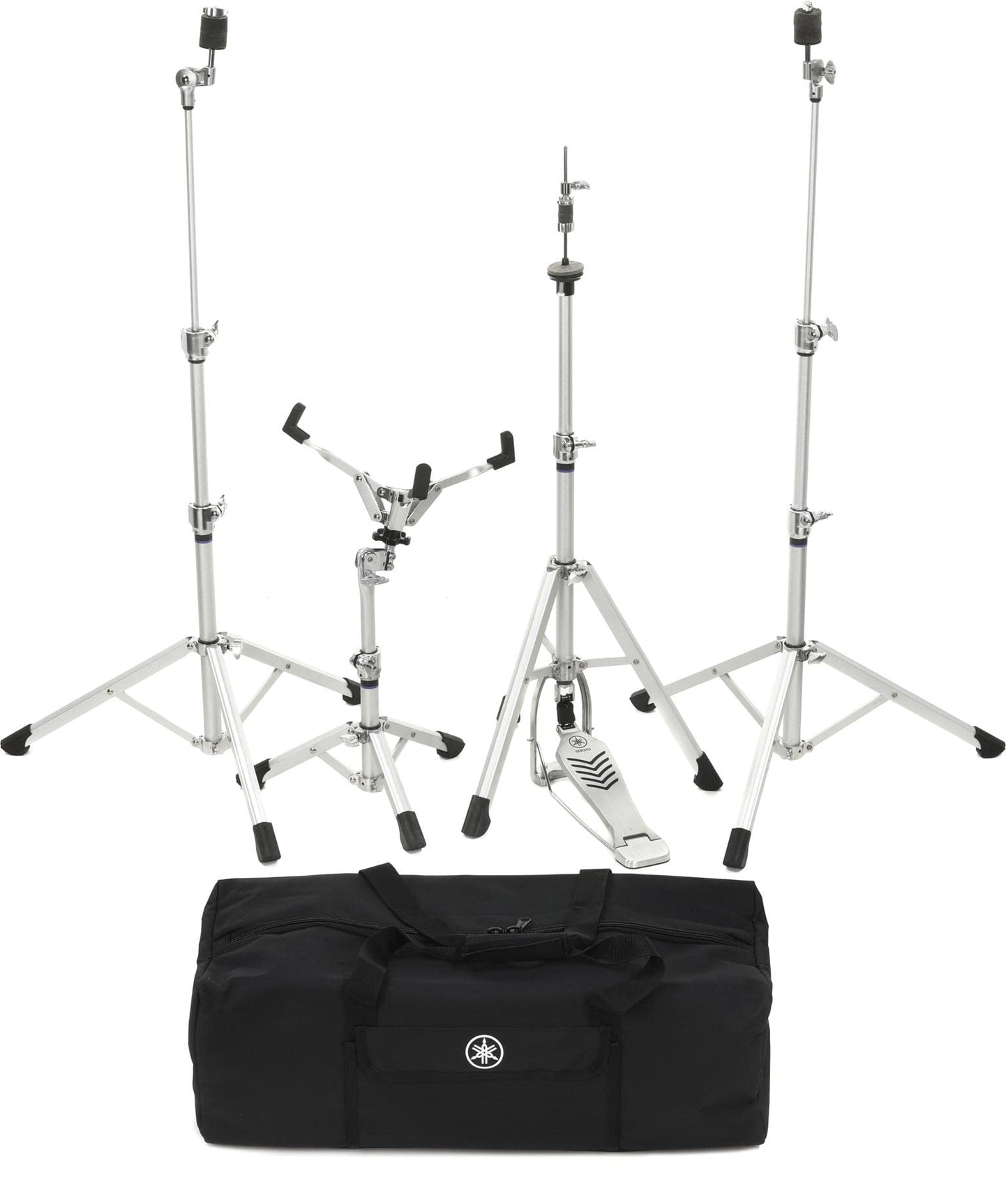 Yamaha Lightweight Premium HW-3, 4-piece Crosstown Hardware Pack, Hardware Every Gigging Drummer Must Have