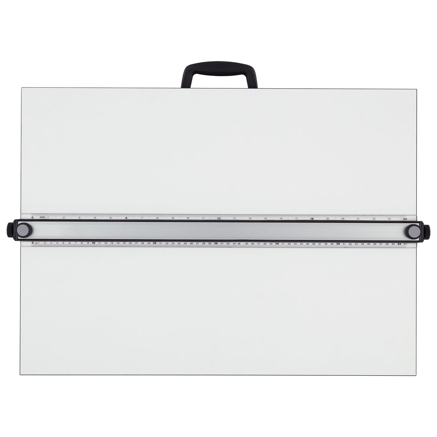 Acurit Multi-Angled 24”x36” PXB Drawing Board for Artists and Designers - Portable Tabletop Workspace, Drawing, Sketching, Drafting, Painting - Portable Laminated Surface w/Ruler & Parallel Motion Bar