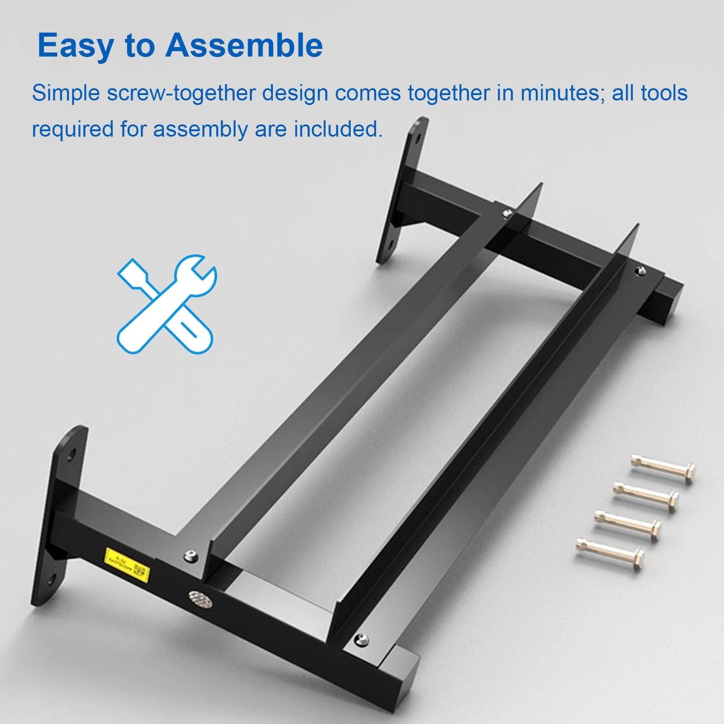 CVGfko Adjustable Dumbbell Display Rack Only, Black Weight Storage Organizer Holder, Commercial Retail Store Fitness Room Studio Use