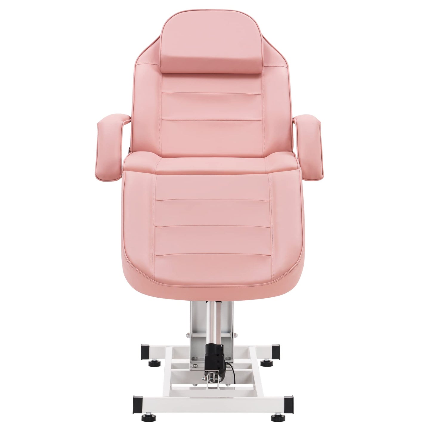 BarberPub Salon SPA Massage Bed Tattoo Chair Facial Adjustable Table Beauty Equipment 0100 (Pink)