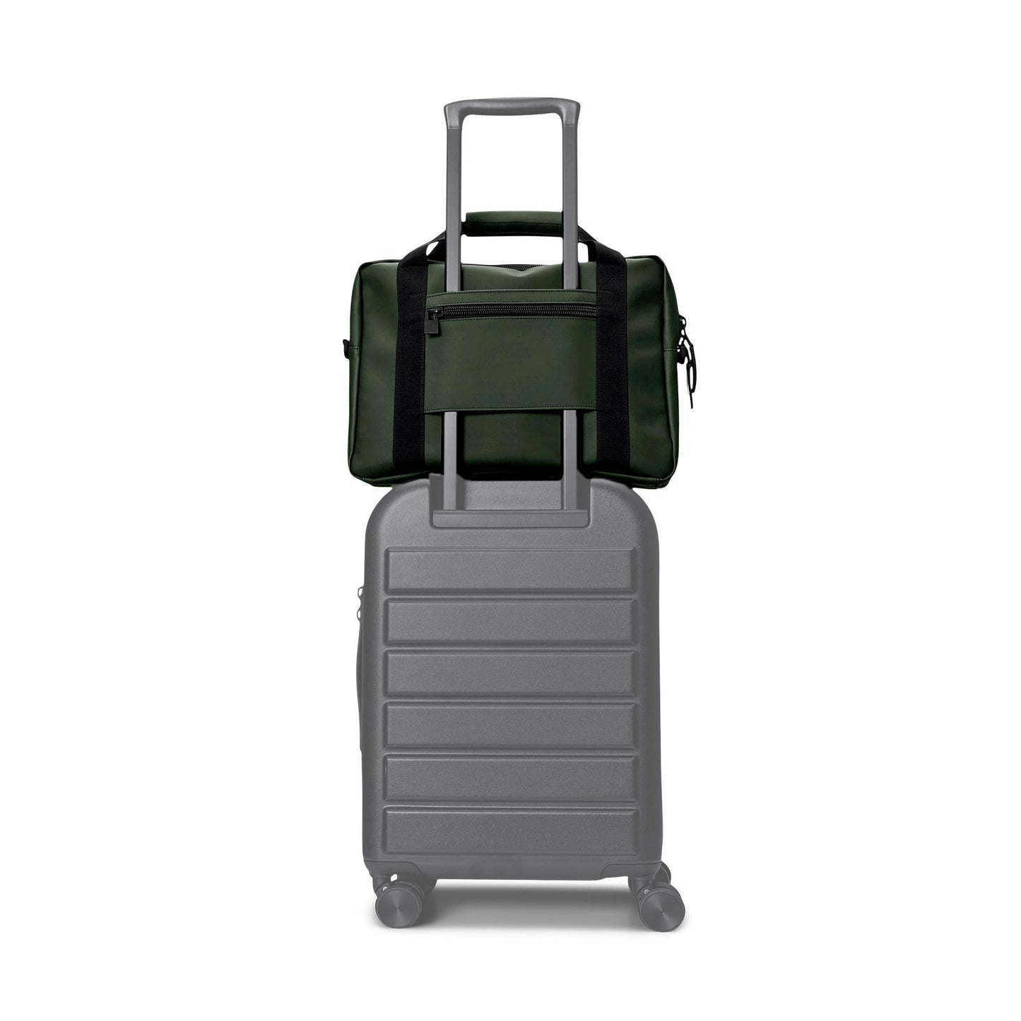 RAINS Texel Tech Bag - Green Waterproof Water Resistant Water Repellent Laptop Bag Unisex Commuter Travel Case 15" Computer Sleeve Tech Organizer - 2 Year Warranty