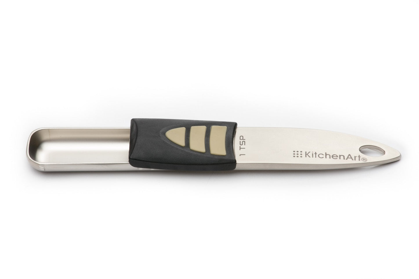 KitchenArt Pro Adjust-A-Teaspoon, Satin,Black