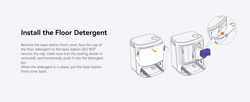 NARWAL Robot Vacuum and Mop Floor Detergent (Model: Freo Z Ultra | Freo Z10 | Freo Z10 Ultra)
