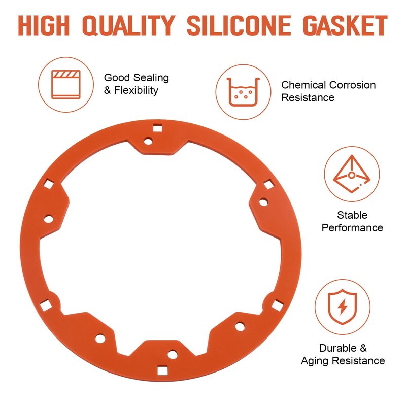 Combustion Blower Motor Gasket Replacement for Quadrafire Mt Vernon Ae Stove Srv7000-714,Pellet Stove Combustion Blower Gasket Fireplace Parts - Used to Seal Up The Combustion Chamber (1 Piece)