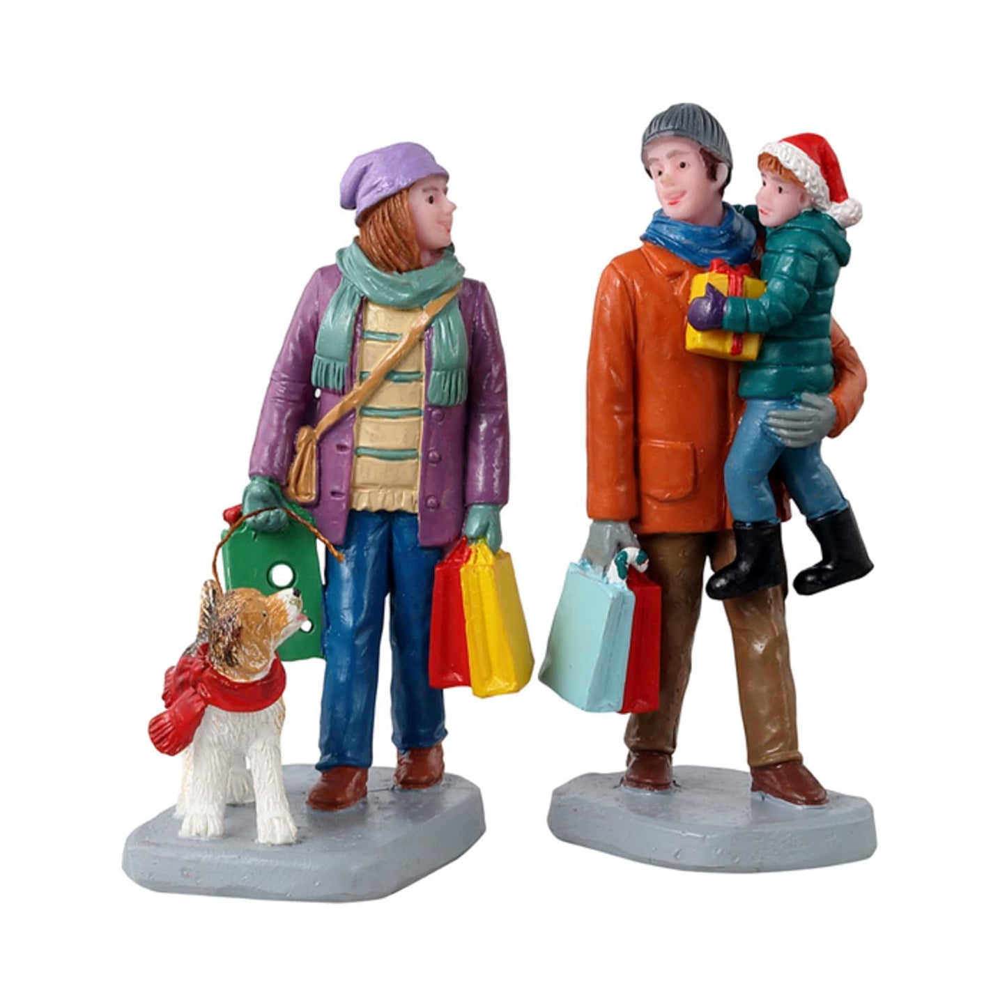 Lemax, Holiday Shoppers, Figurines, #12016
