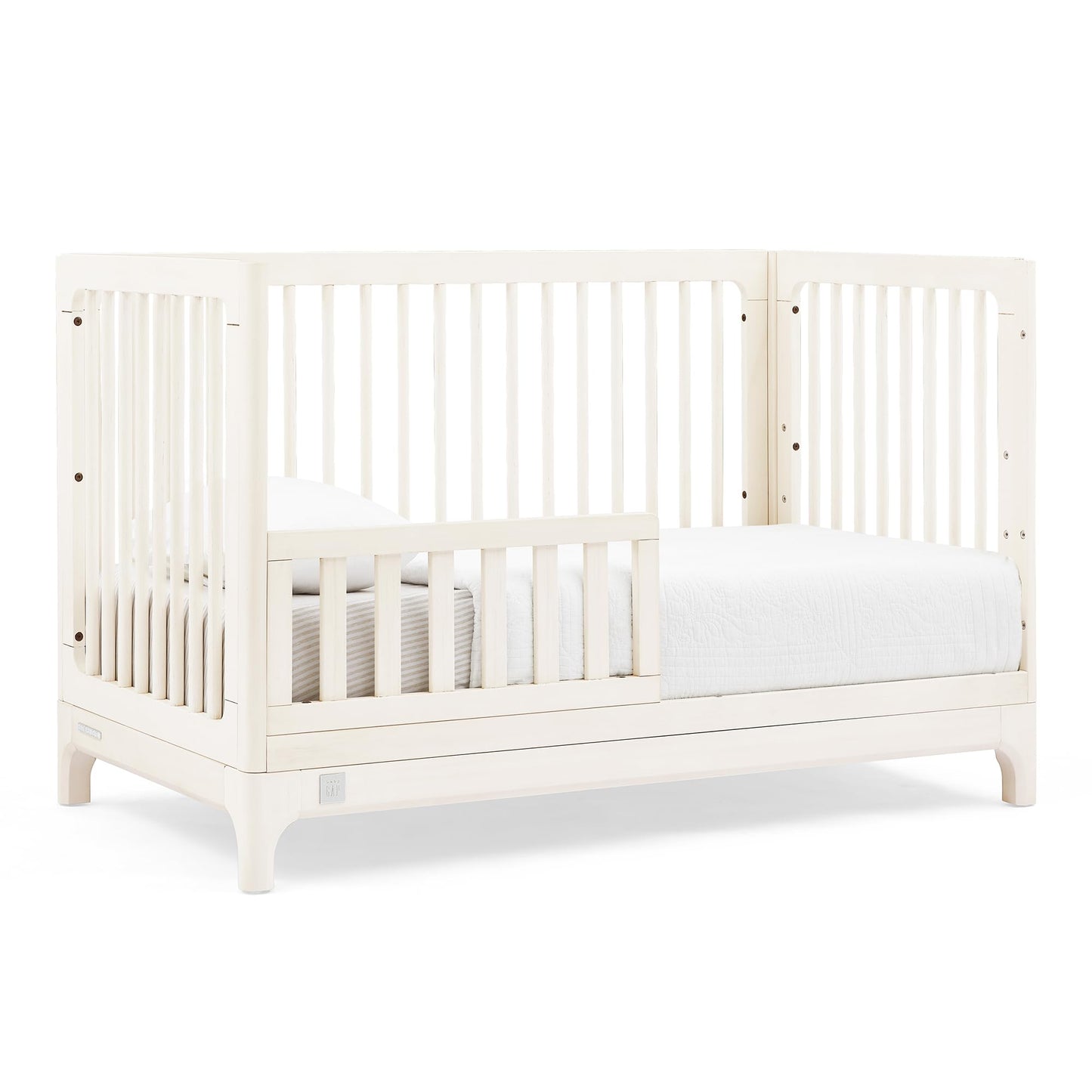 babyGap Wren 4-in-1 Convertible Crib by Delta Children - Greenguard Gold Certified, Antique White