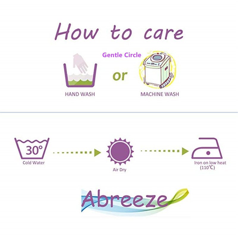 ABREEZE Butterfly Baby Round Play Pad Crawling Mat Blanket Tummy Time Mat Rug for Kids Children Toddlers Bedroom