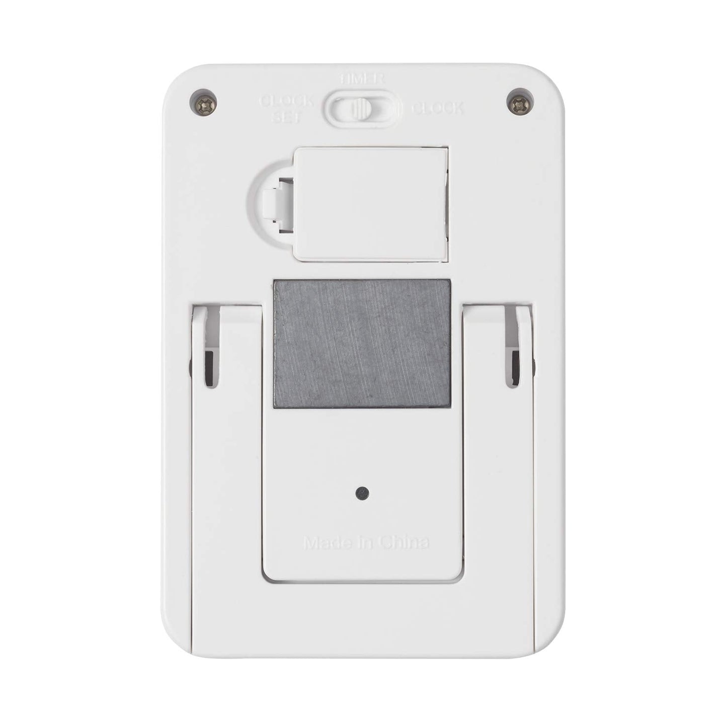 Taylor Dual Event Digital Timer w/Clock, White