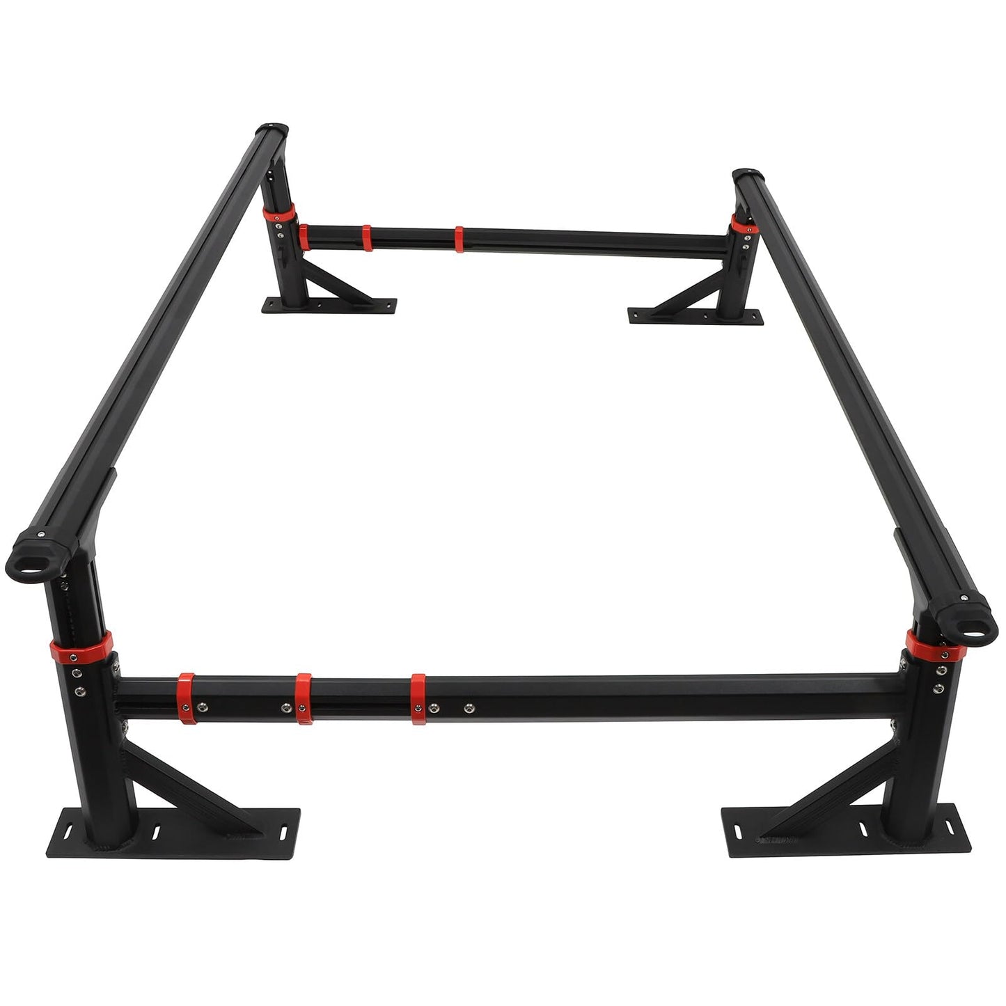 SCITOO Bed Rack Tacoma Cargo Carrier Cargo Rack System Compatible for Universal Pickup Truck Overland Rack Truck Bed Rack Cargo Carrier