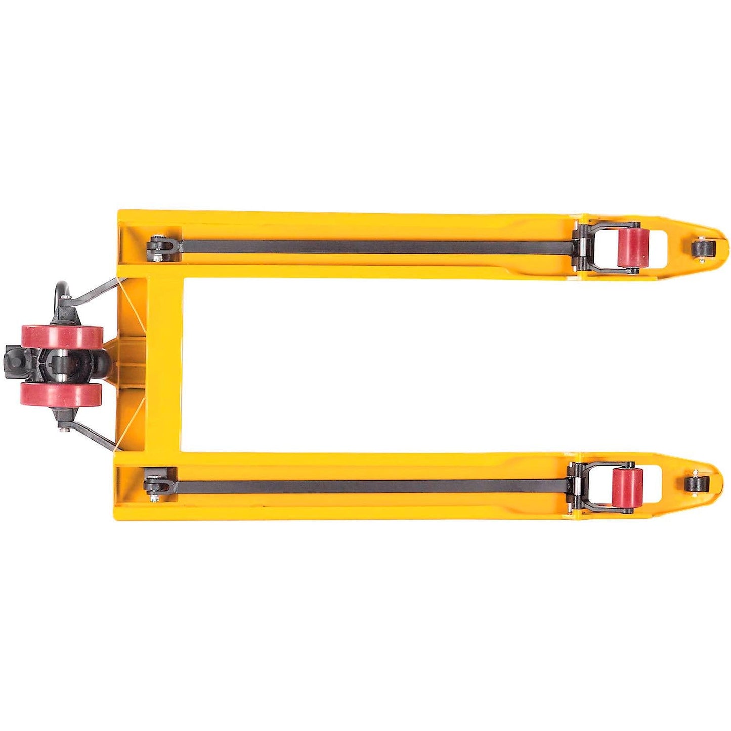 Global Industrial General Purpose Industrial Duty Manual Pallet Jackwith 27" W x 42" L Forks, 5500 lb. Capacity, Pallet Jack for Warehouse, Manufacturing and Retail