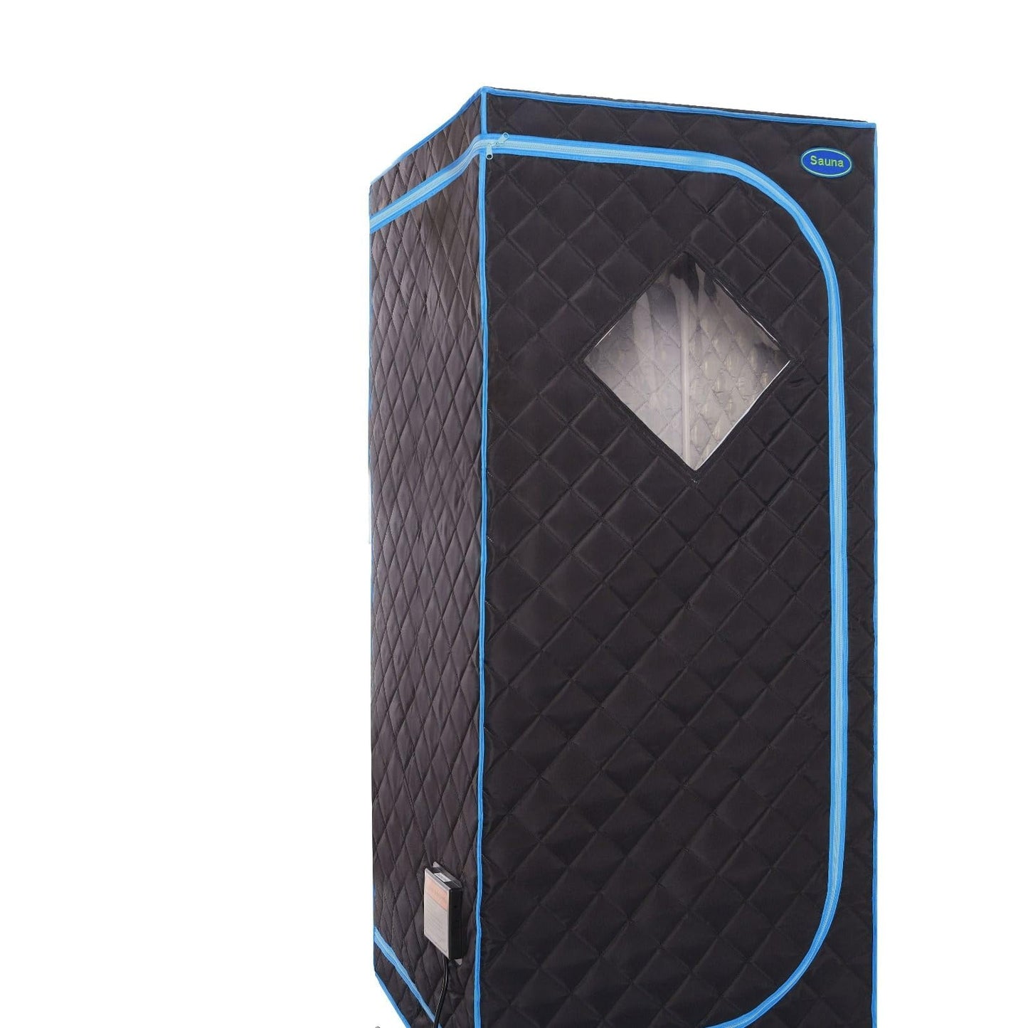 FRITHJILL Portable Infrared Sauna Tent for Home Spa - 700W Full Body Sauna with Foldable Chair, Heating Foot Pad, Remote Control - Easy Setup Indoor Sauna, Max 65°C, 60min Timer, Black