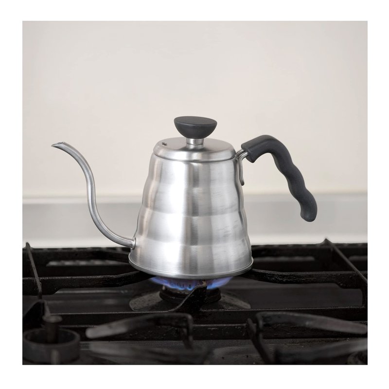 Hario V60 "Buono" Gooseneck Coffee Kettle, 700ml, Stainless Steel, Silver