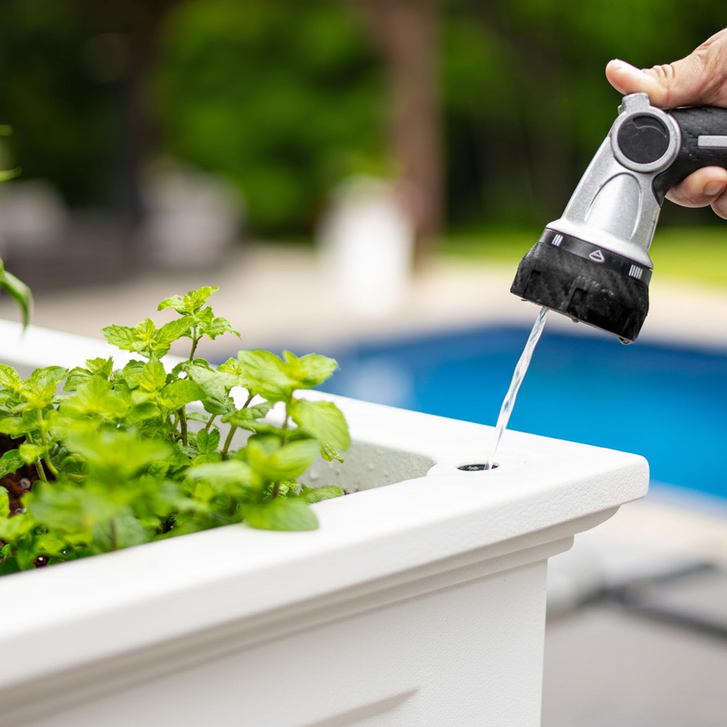 Fairfield 48in Garden Bed - White