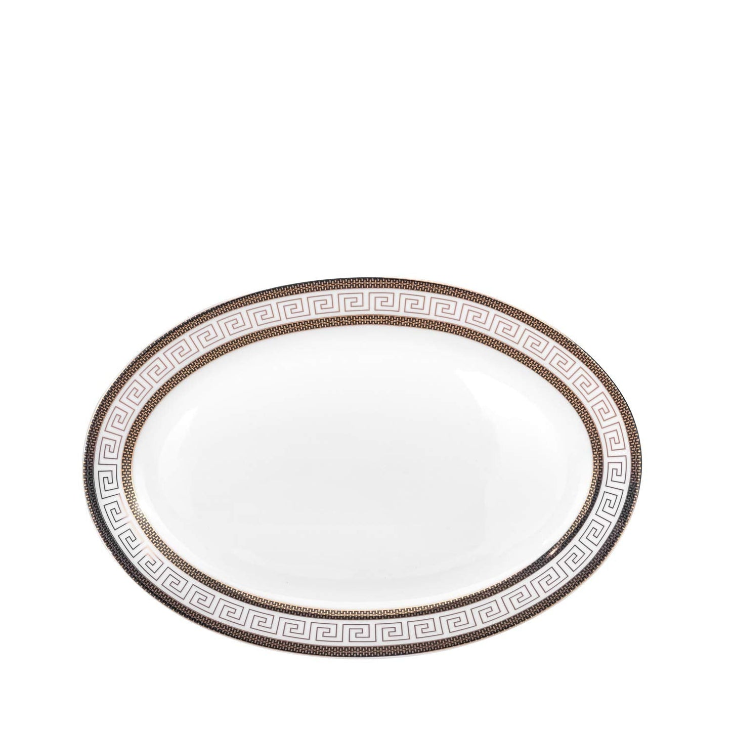 Euro Porcelain 57-pc Banquet Dinnerware Set, Luxury Tableware Dining Service for 8