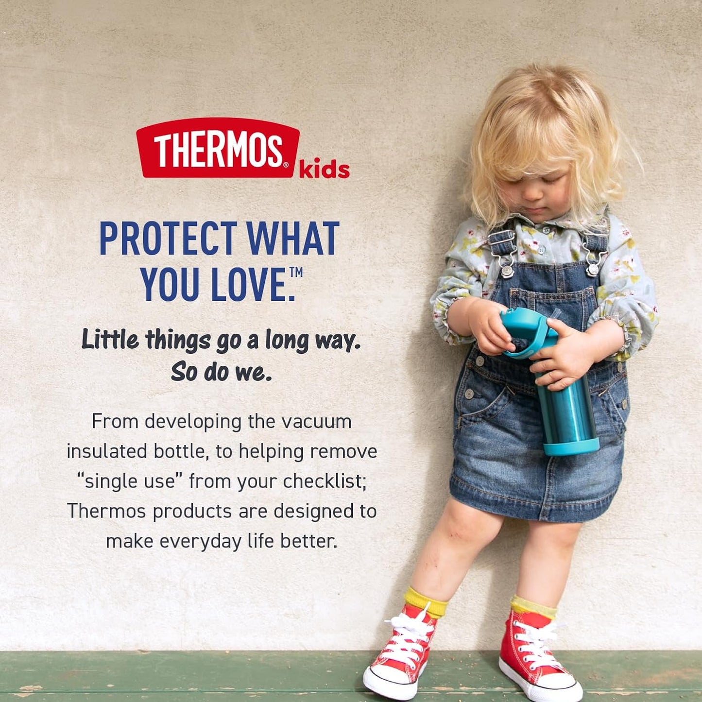 THERMOS FUNTAINER 12 Ounce Kids Straw Bottle - Stainless Steel Vacuum Insulated | Rainbow High Design