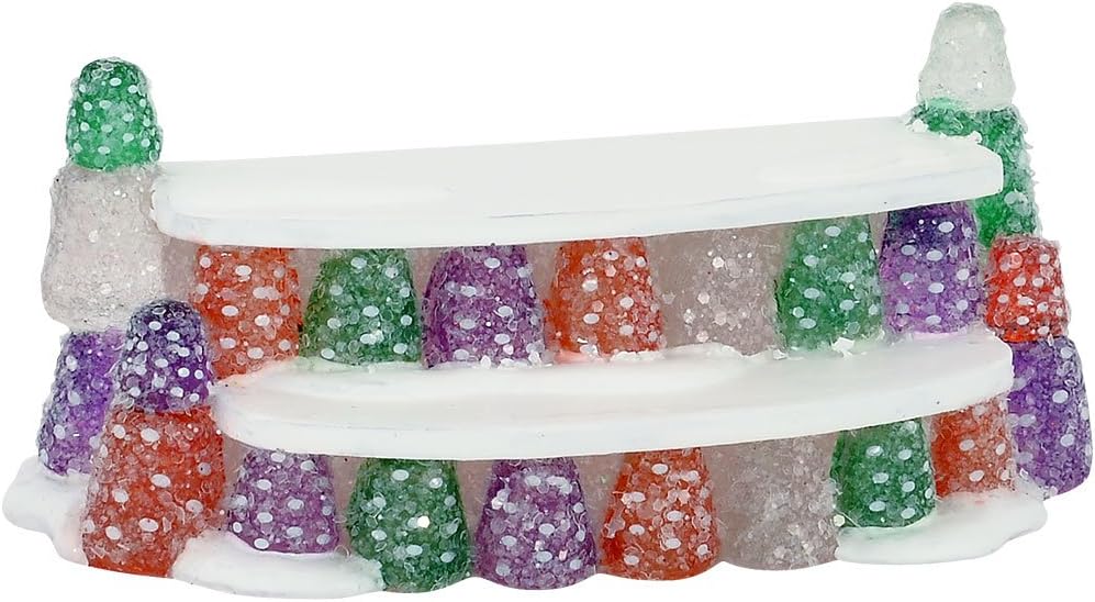 Department 56 Gumdrop Park Steps Accessory Figurine for Villages, 1.77 inch