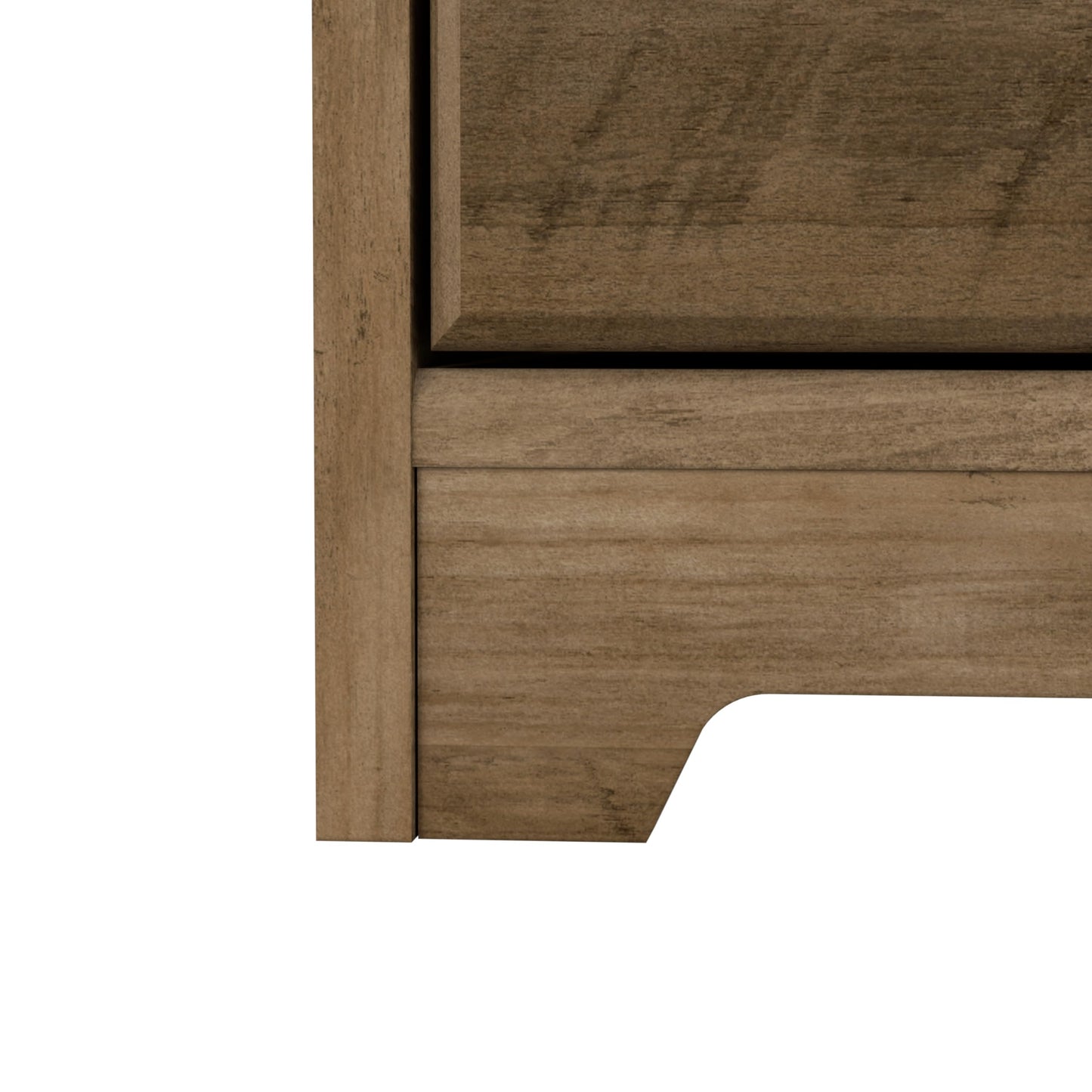 Bush Home Cabot 2 Drawer Lateral File Cabinet in Reclaimed Pine, Home Office Chest for Letter, Legal, and A4-size Document Storage