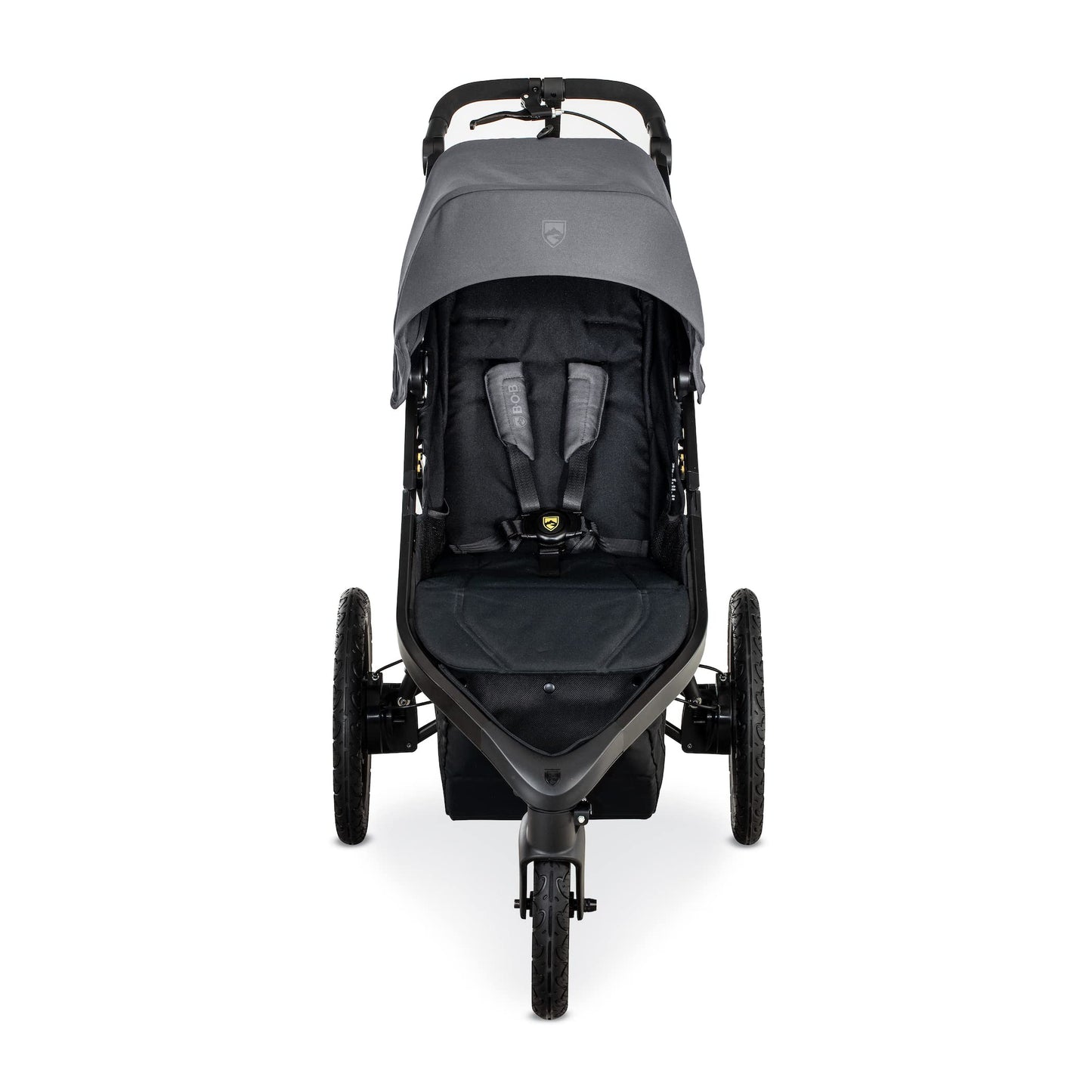 BOB Gear Wayfinder Jogging Stroller with Independent Dual Suspension, Air-Filled Tires, and 75-Pound Weight Capacity, Storm