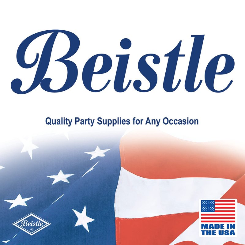 Beistle Tuxedo-Nite New Years Eve Party Assortment for 10 People- NYE Glittered Top Hats, Feathered Tiaras, Tassel Horns, Made in USA Since 1900