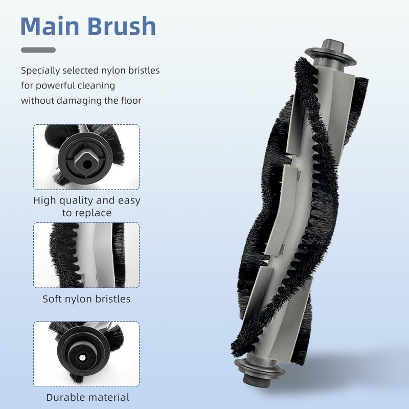 Replacement Parts Compatible with AIRROBO P20 Robot Vacuum Cleaner Spare Parts Accessories 1 Main Brush 6 HEPA Filter 6 Side Brushes, πππ ππ¨π« πππ / πππ / πππ / πππ