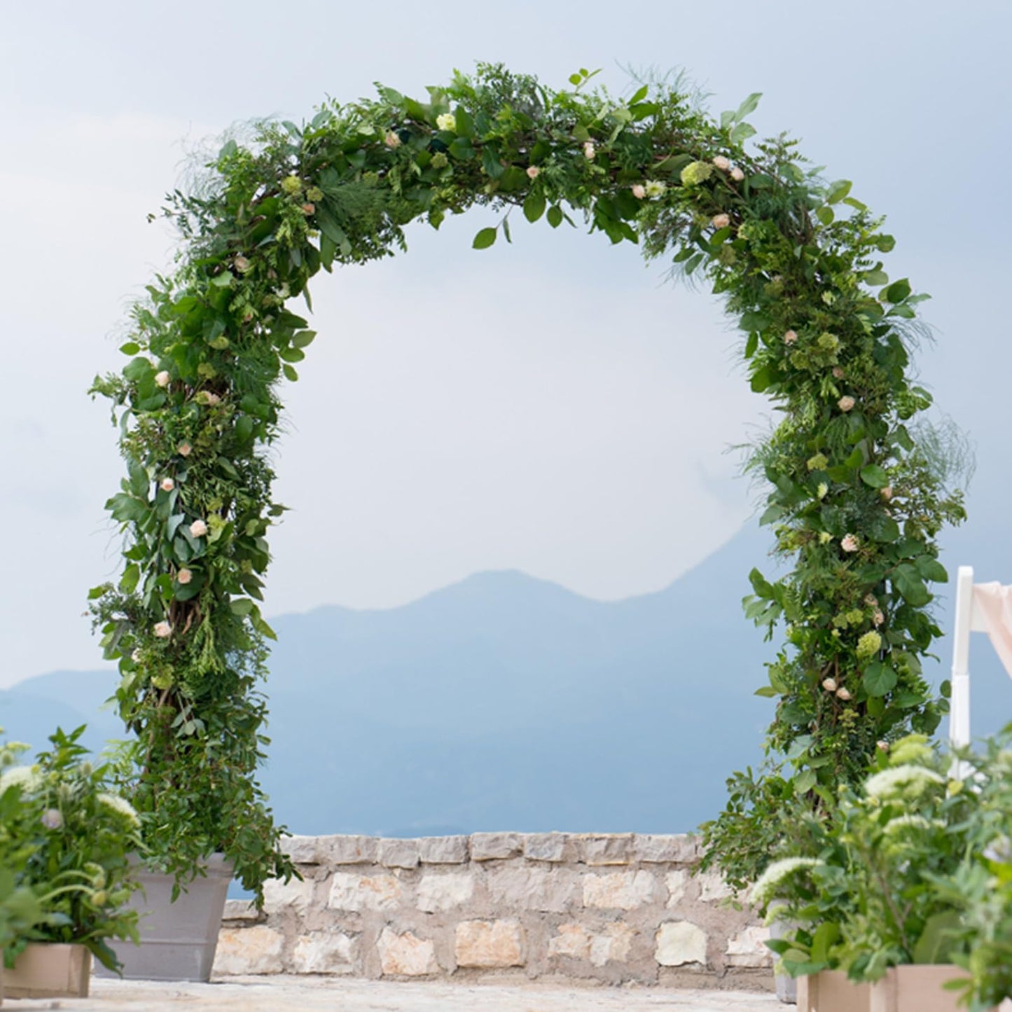 Metal Garden Arch Pergola Trellis for Climbing Plants Wedding & Event Decor Roses Bridal Party Backdrop Stand Flower Arch Arbor Outdoor Garden Trellis for Various Climbing Plants 2