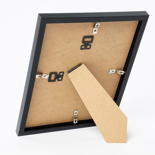 JCJMY 11x12 Black Picture Frame - Versatile Wall Hanging & Tabletop Display with Shatter-Resistant Plexiglass