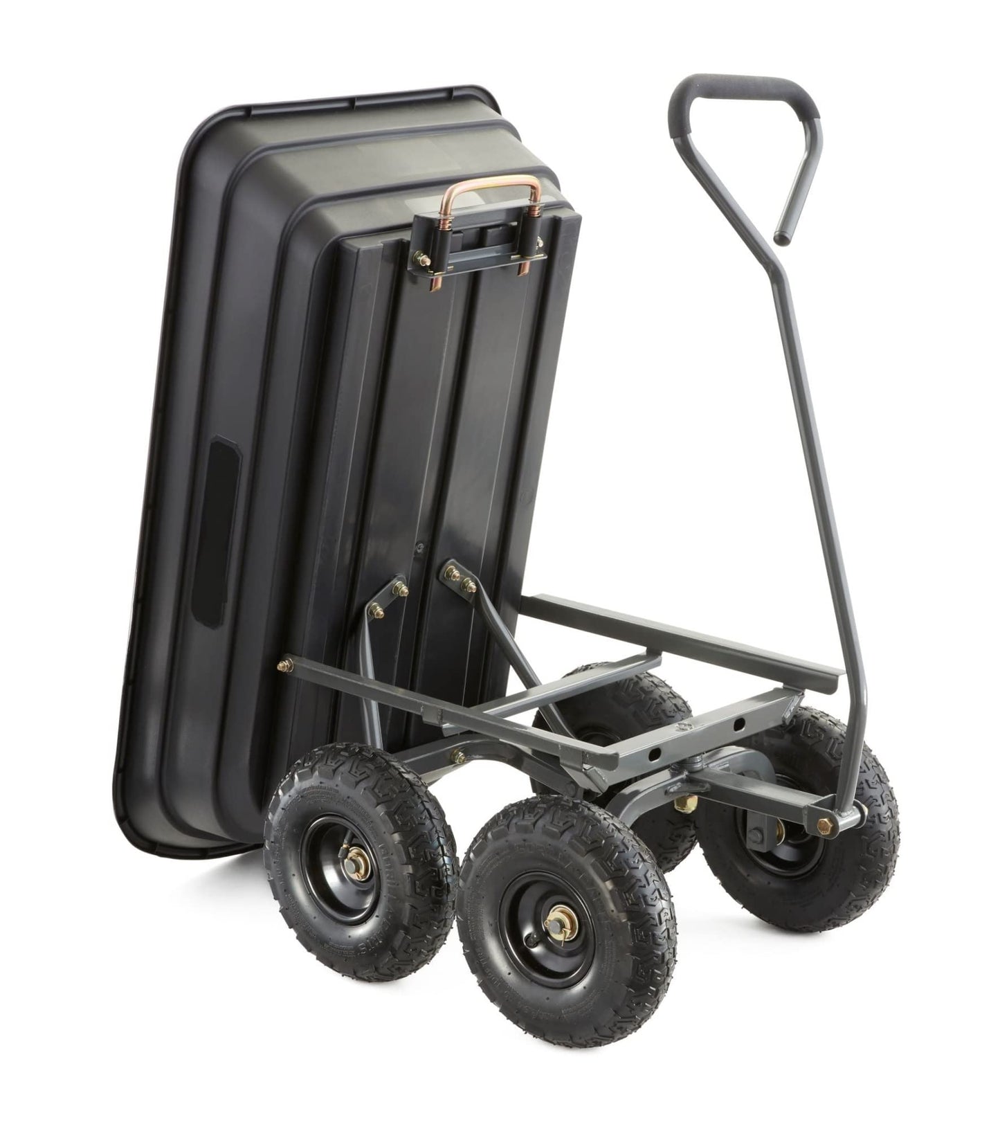 600-lb. Garden Dump Cart with 10" Tires