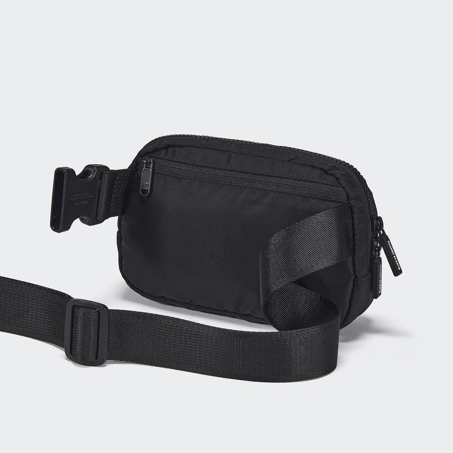 Pander Two Way Zipper Fanny Pack Nylon Everywhere Belt Bag for Women, Water Repellent Waist Packs, Crossbody Bags with Adjustable Strap.