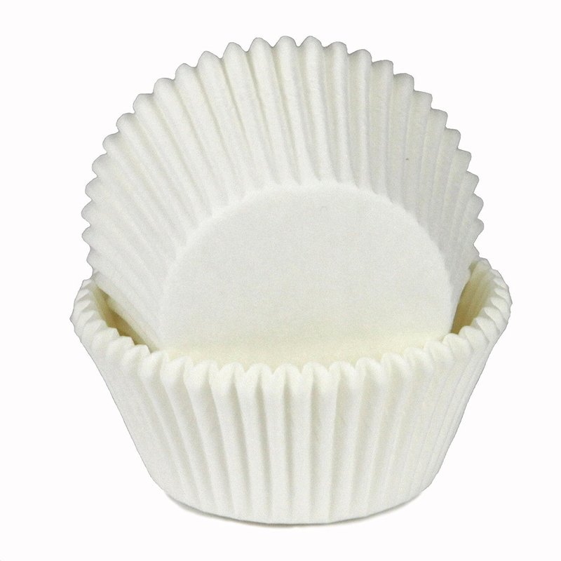Chef Craft Parchment Paper Cupcake Liners, White(Pack of 200)