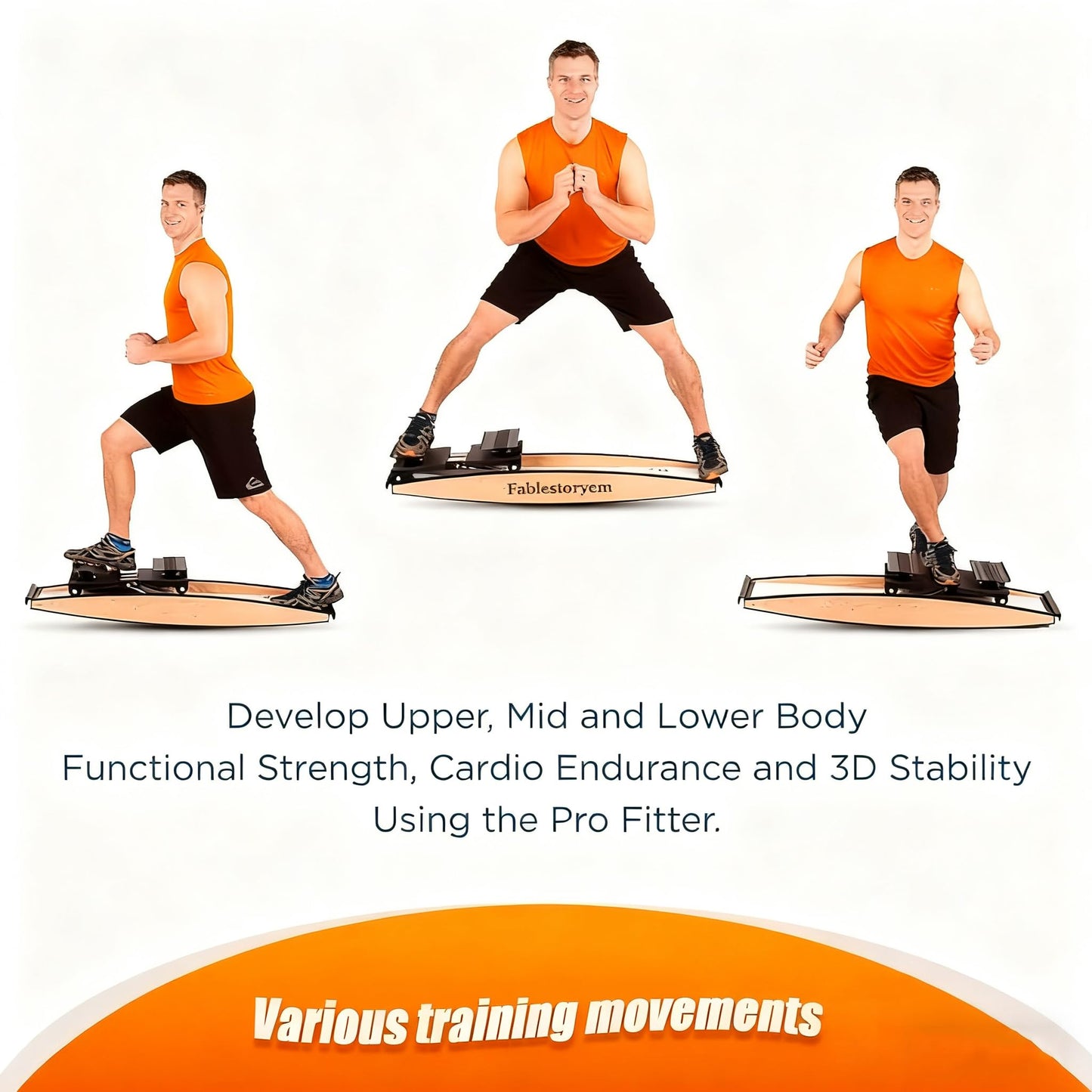 DIUNAOZI New Ski Trainer, Ski Simulator Machine for Full Body,3D Cross Trainer, Strength and Balance Training Tool Set, Noiseless Ski Exercise Machine for Skiing Beginners, Home Use