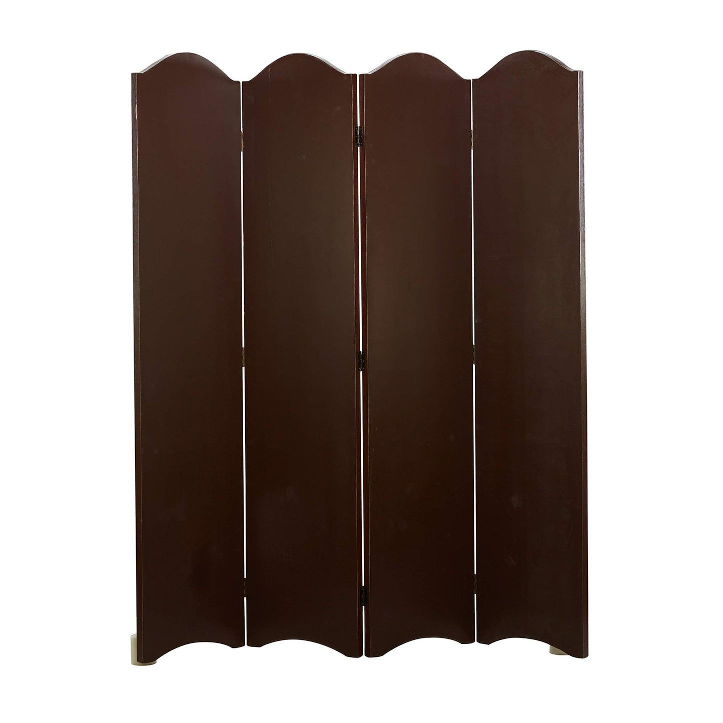Aspire Dark Brown Four Panel Room Divider