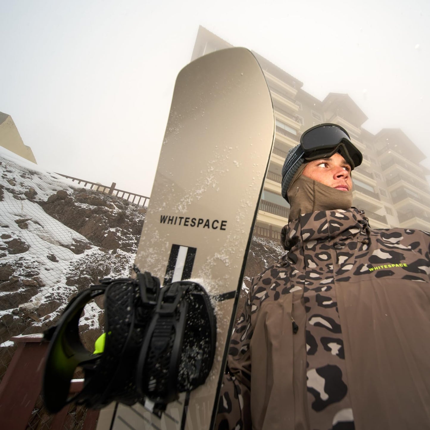 WHITESPACE Freestyle Shaun White Pro Snowboard – All-Mountain Freestyle, Camber, High-Performance Carbon Construction