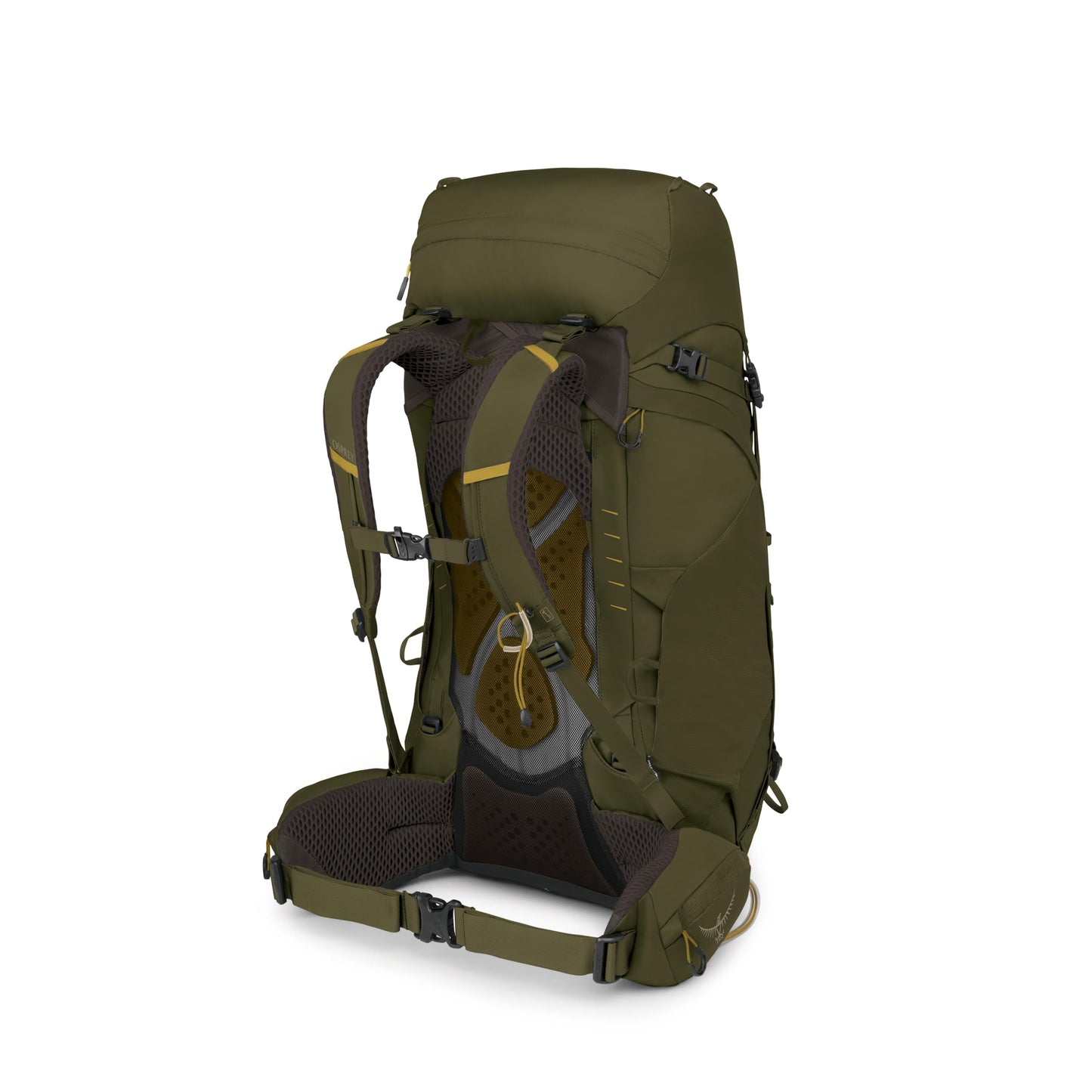 Osprey Kestrel 48L Men's Backpacking Backpack - Hiking & Camping Bag with Waterproof Raincover, Moss Green, Small/Medium