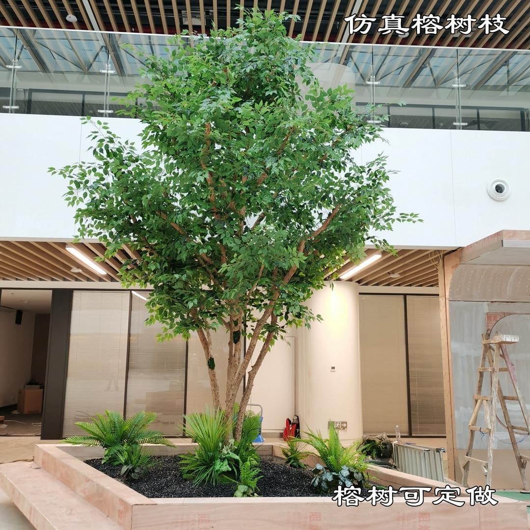 Simulated Horse Drunk Wood Internet Celebrity Light Luxury Fake Green Plant Landscaping Decoration Ornament Large Home Indoor Potted Plant(1.8mx1.5m)