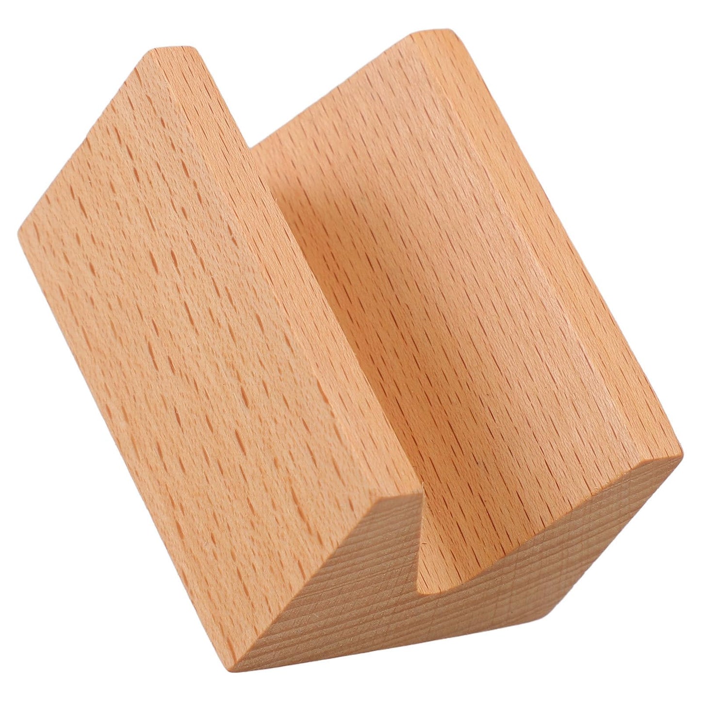 Cabilock Premium Wooden Sushi Taco Holder - Single Grid V-Shaped Temaki Hand Roll Stand - 2.75inch Professional Japanese Restaurant Serving Tray for Sashimi, Sushi Tacos & Handroll - Easy to Clean
