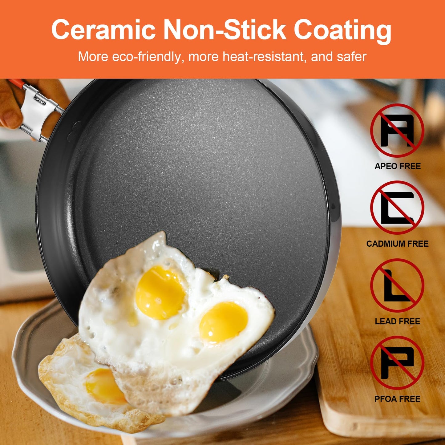 Odoland 15pcs Stainless Steel Camping Cookware Camping Pot and Pan Set with Portable Camping Stove Camping Mess Kit with Plates Bowls Forks Knives Spoons for Hiking Backpacking and Picnic