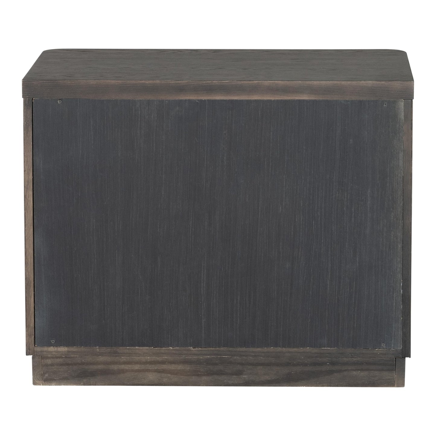 Furniture of America Selyra Modern Contemporary Solid Wood 30-inch 1-Drawer Nightstand with USB Ports, Sealed Back, English Dovetail, Ball-Bearing Glides, No Assembly for Bedroom, Guest Room, Ash Gray